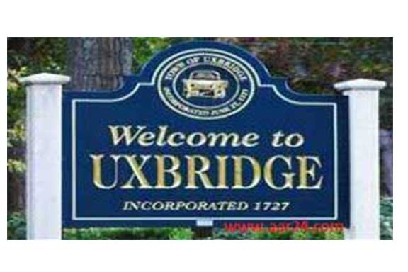 Uxbridge - Welcome Sign